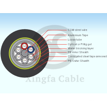 Câble de fibre optique GYTA53 (GYSTA53 / GYTA53)